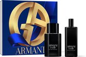 Armani Code Homme Giftset - 50 ml eau de toilette spray + 15 ml eau de toilette spray - cadeauset voor heren