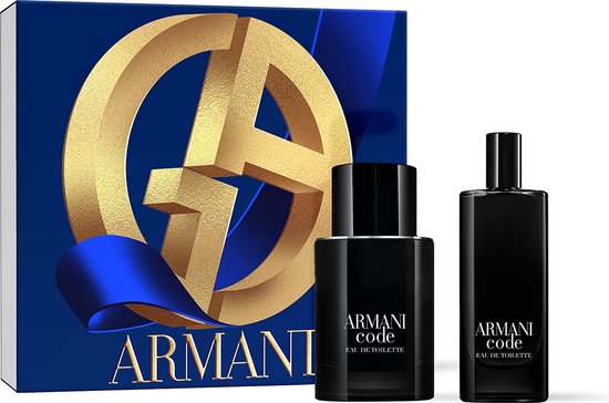 Armani Code Homme Giftset - 50 ml eau de toilette spray + 15 ml eau de  toilette spray... | bol