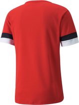 Puma Teamrise Shirt Korte Mouw Heren - Rood | Maat: XL