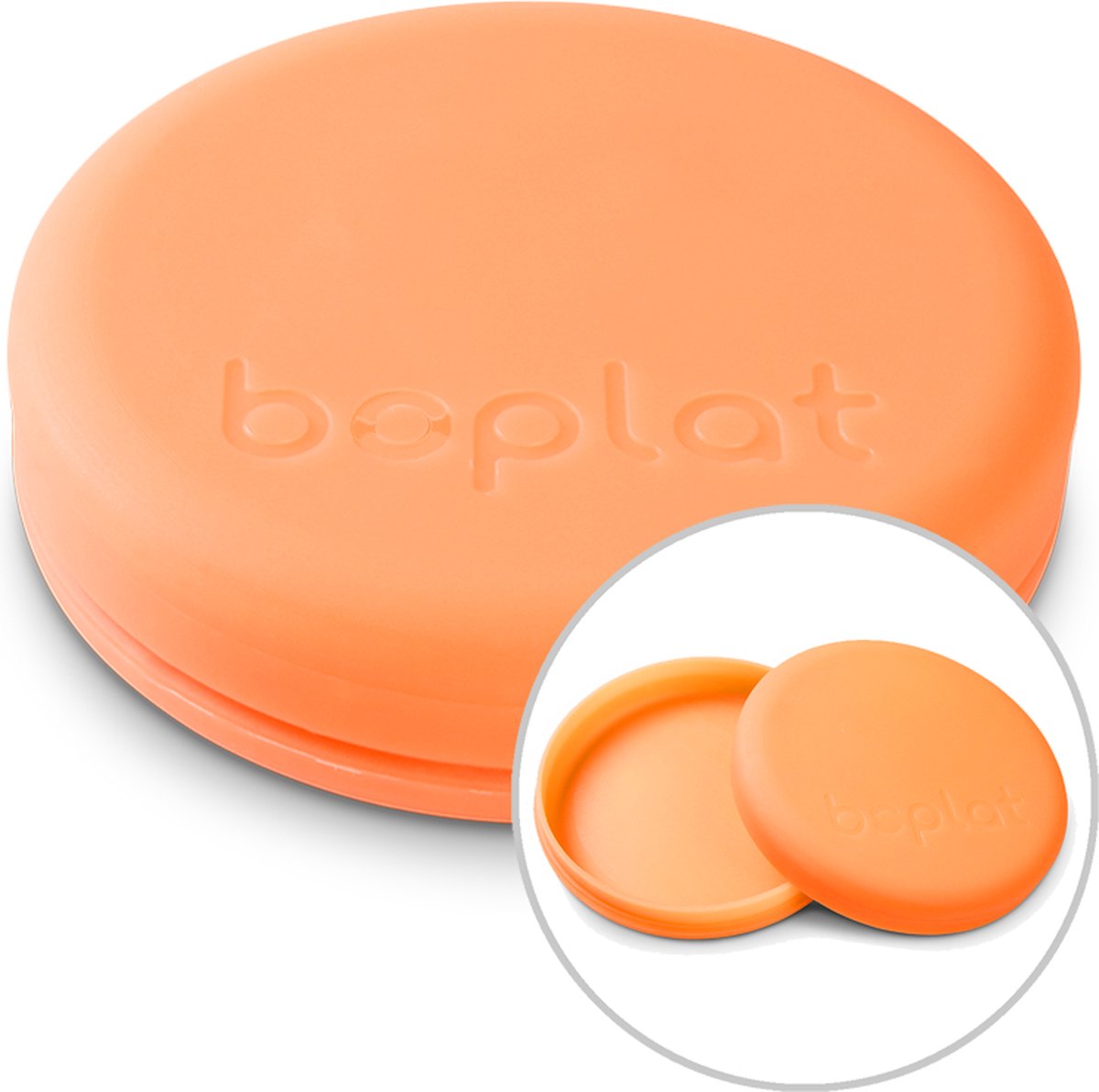 Boplat® Lunchbox - Broodtrommel - Bioplastic - BPA vrij - Oranje