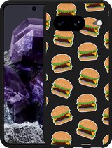 Cazy Hoesje Zwart geschikt voor Google Pixel 8 Burgers