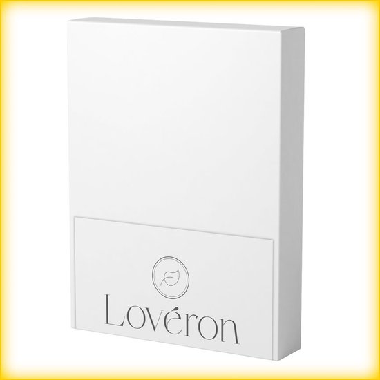 Lovéron - Katoen - Hoeslaken - Tweepersoons - 140x200 cm - Wit