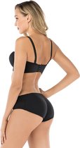 Linorie Butt Secret Push-UP Slip pour les fesses - Zwart - M