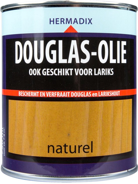 Hermadix Douglas Olie - Naturel - 0,75 liter - Hermadix
