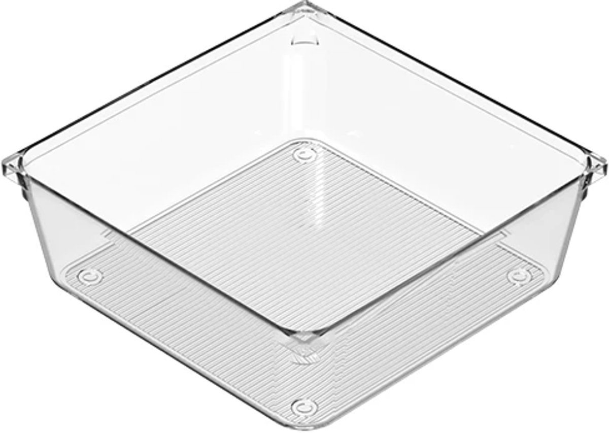 So Clever Ladebakjes 5.1 cm hoog Classic Clear - 15 x 15 cm (E)