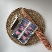 NailWrapz - Magic Night - Nagel wraps - nagelstickers- geen UV lamp nodig - Thuis manicure