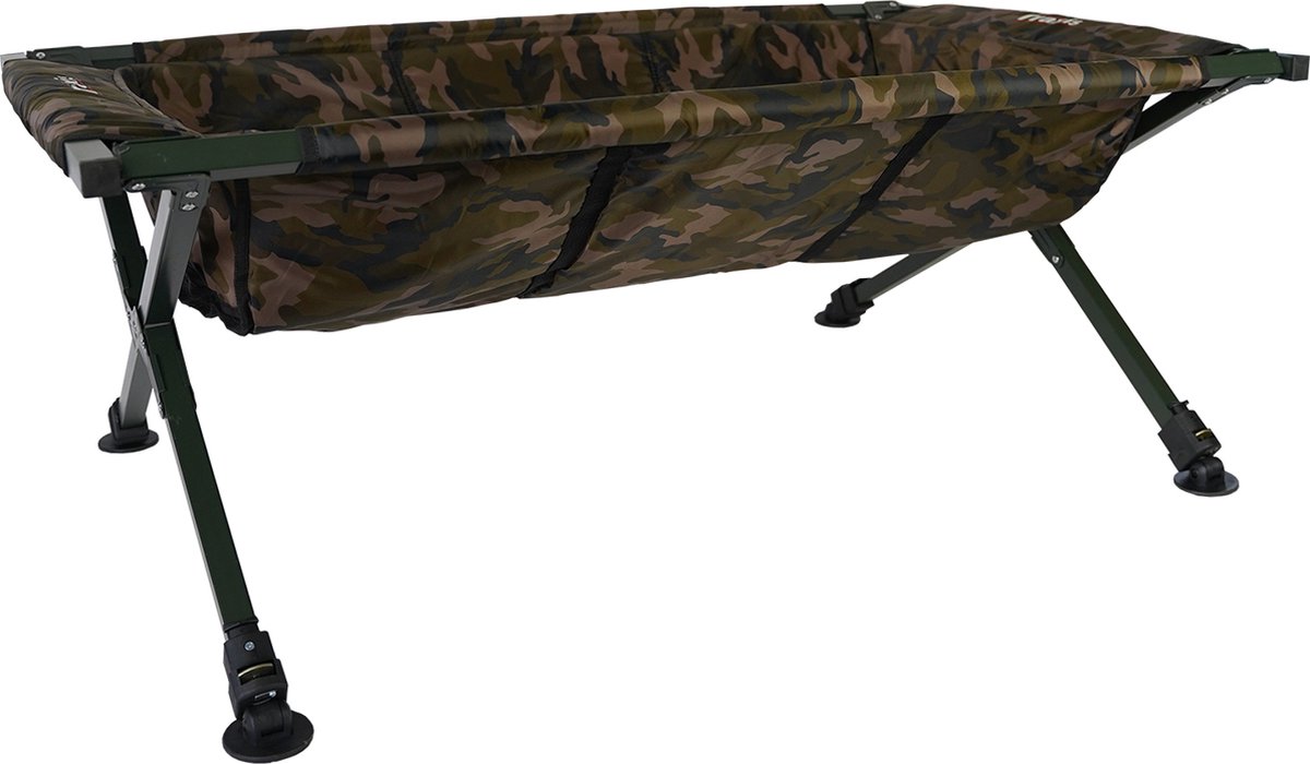 Traxis Camouflage - Carp Cradle XXL - Karper Onthaakmat - Verstelbare Poten - Opvouwbaar