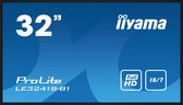 iiyama ProLite LE3241S-B1 - 32 Inch - IPS - Full HD - 18/7 werktijd - 350 cd/m²