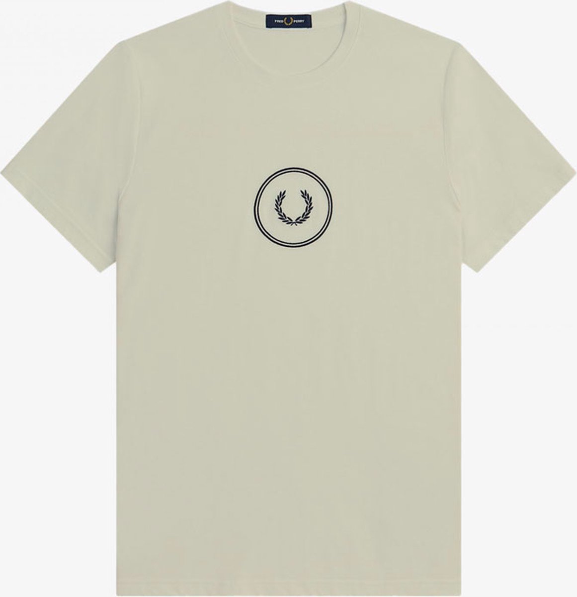 Fred Perry Circle Branding T-Shirt – S Groen