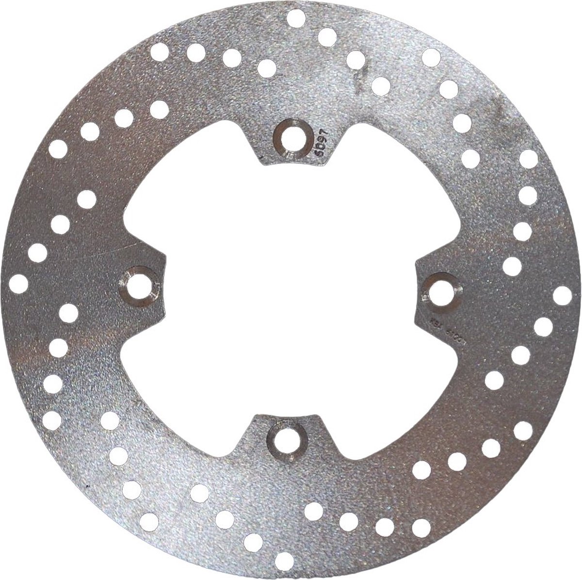 Ebc D-series Solid Round Offroad Md6097d Achterste Remschijf Zilver