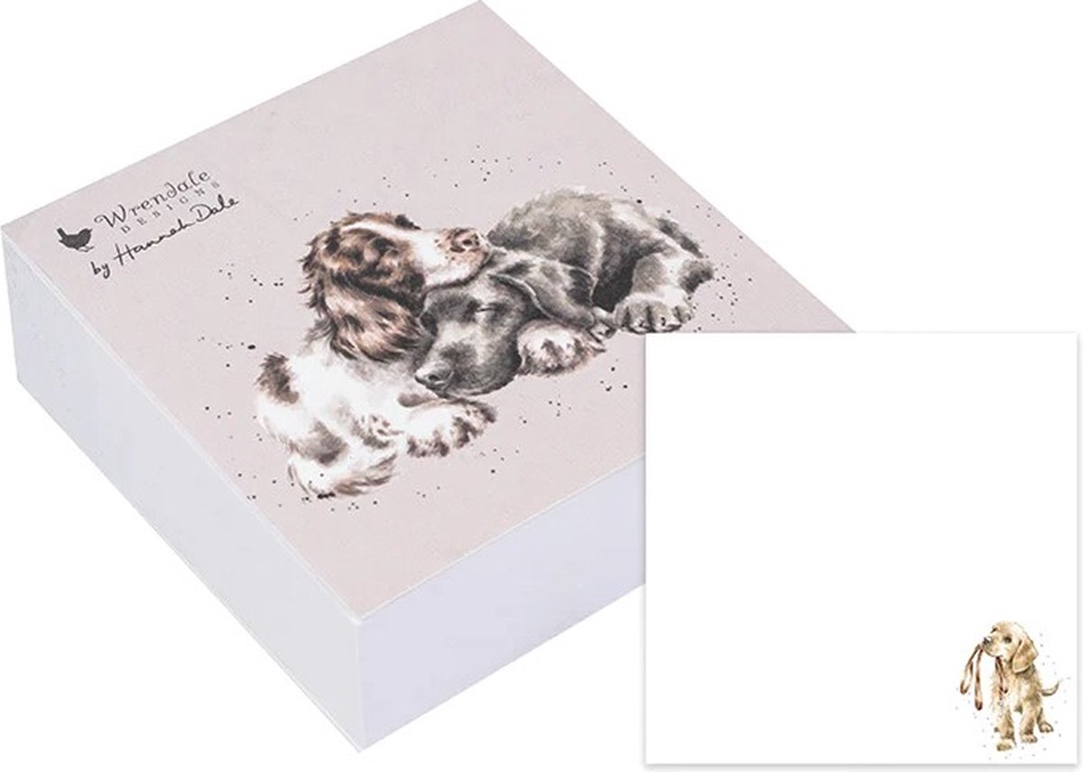 Wrendale Sticky Notes - Dog Sticky Notes - Growing Old Together - Wrendale Designs
