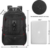 Hommes et femmes, sac d'école adolescent garçon et fille sac à dos pour ordinateur portable pour l'université École bureau travail voyage en ville voyage