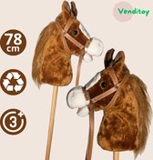 Venditoy – Hobby Horse – Deluxe - Hobbyhorse Stick Horse - Hobby Horse - speelgoed de loisir – marron