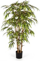 Kunstplant - Bamboe - kamerplant - by Mooss - Hoogte 180 cm