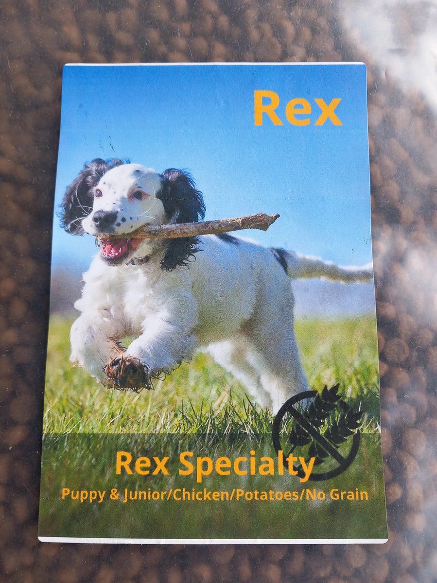 Rex Specialty Rex Specialty Puppy & Junior Chicken/Potatoes No Grain 15 kg