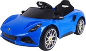 Lotus Emira elektrische kinderauto 12 volt met afstandbediening - blauw