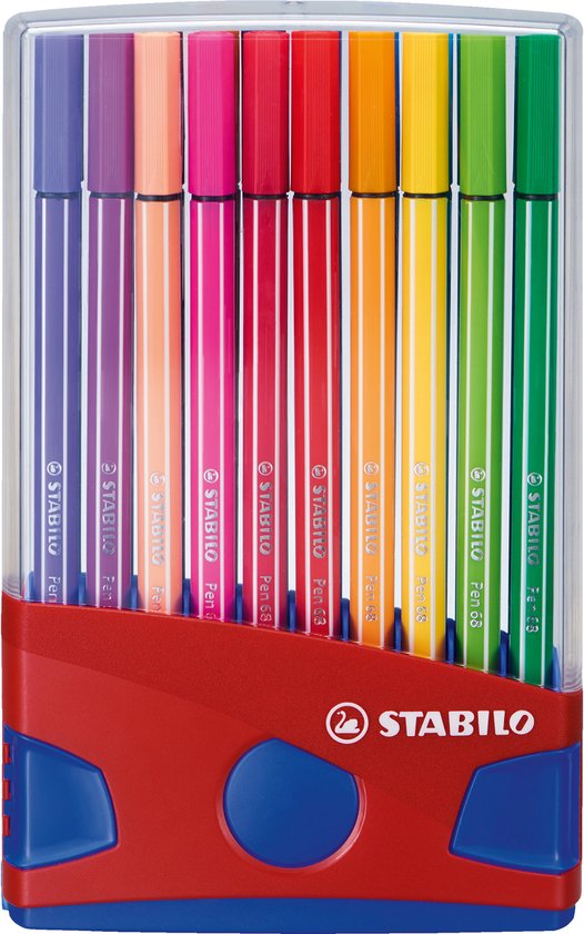 Coffret de 50 feutres STABILO ARTY - 100% pastel - STABILO - Dessiner -  Colorier - Peindre, stabilo pastel