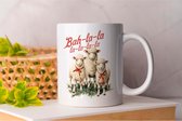 Mok Bah la la - Gift - Cadeau - HolidaySeason - MerryChristmas - WinterWonderland - FarmLife - Farmers - Boerenleven - Boerenbedrijf