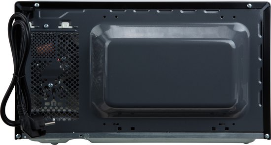 Tomado TMS2002B - Micro-ondes solo - 20 litres - 5 réglages micro-ondes - Éclairage intérieur - Noir mat