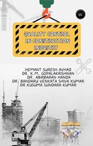 QUALITY CONTROL IN CONSTRUCTION INDUSTRY
