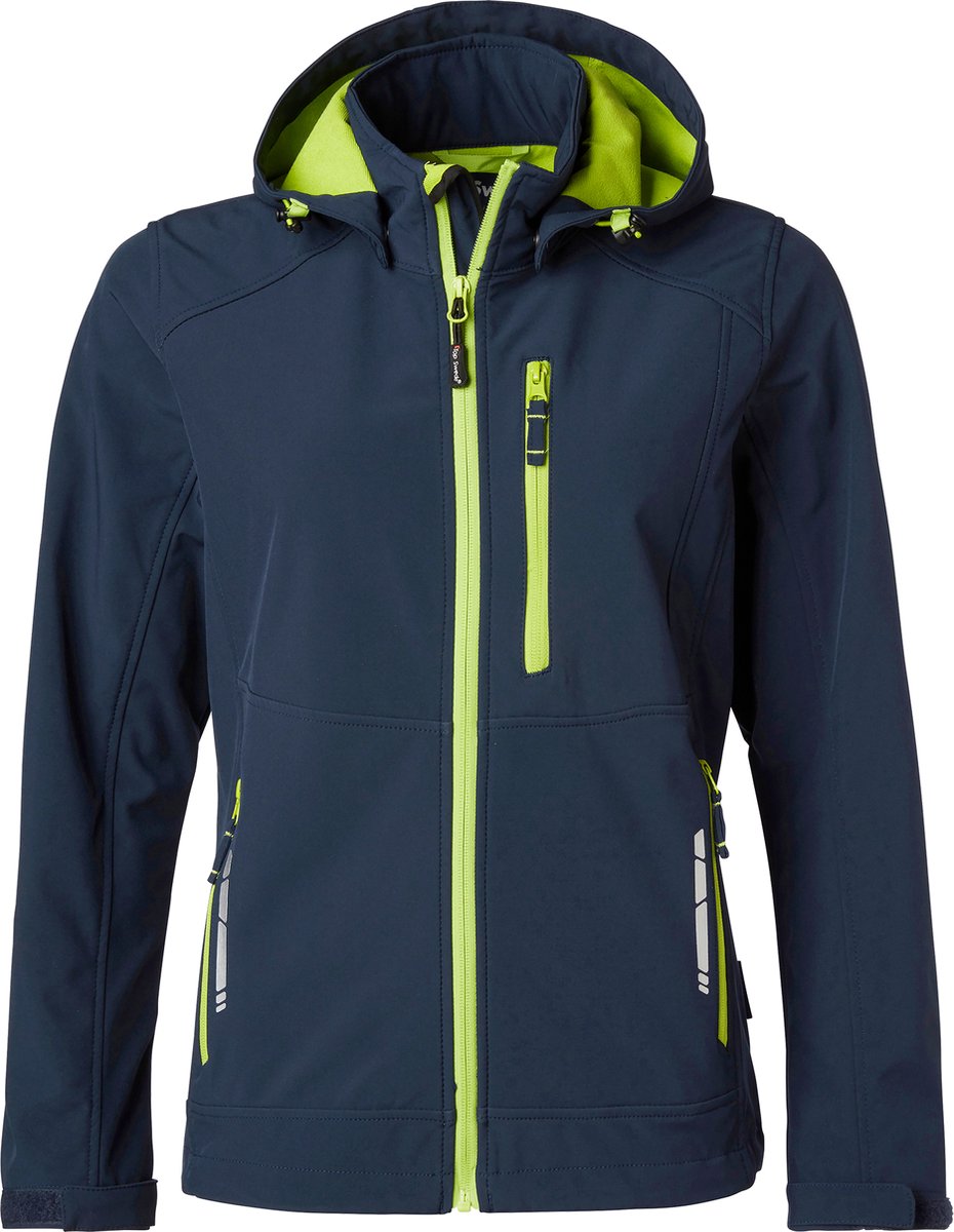 Top Swede 352 (V) Hooded Softshell-Navy-S