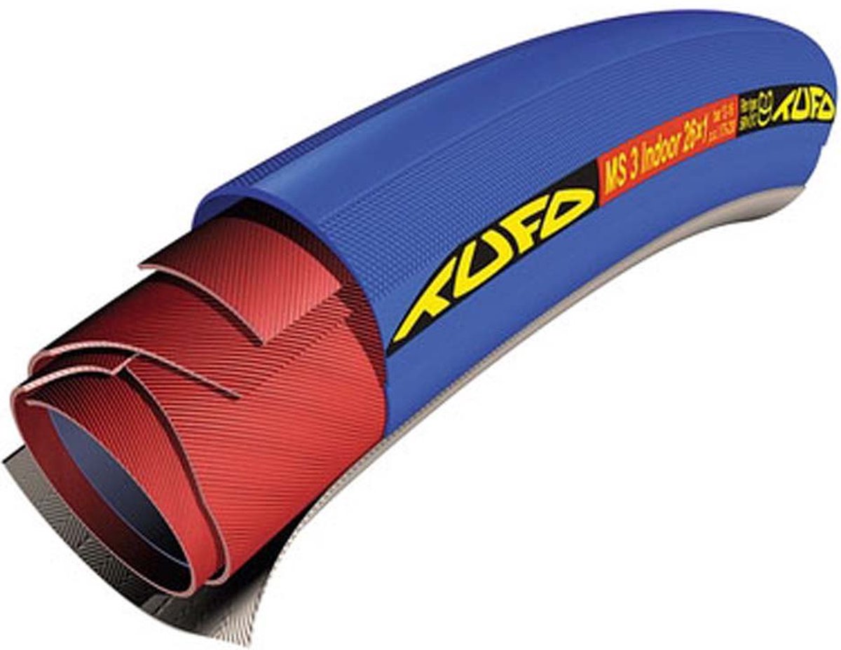 Tufo Ms3 Tubular 700c X 22 Stijve Racefietsband Blauw 700C x 22