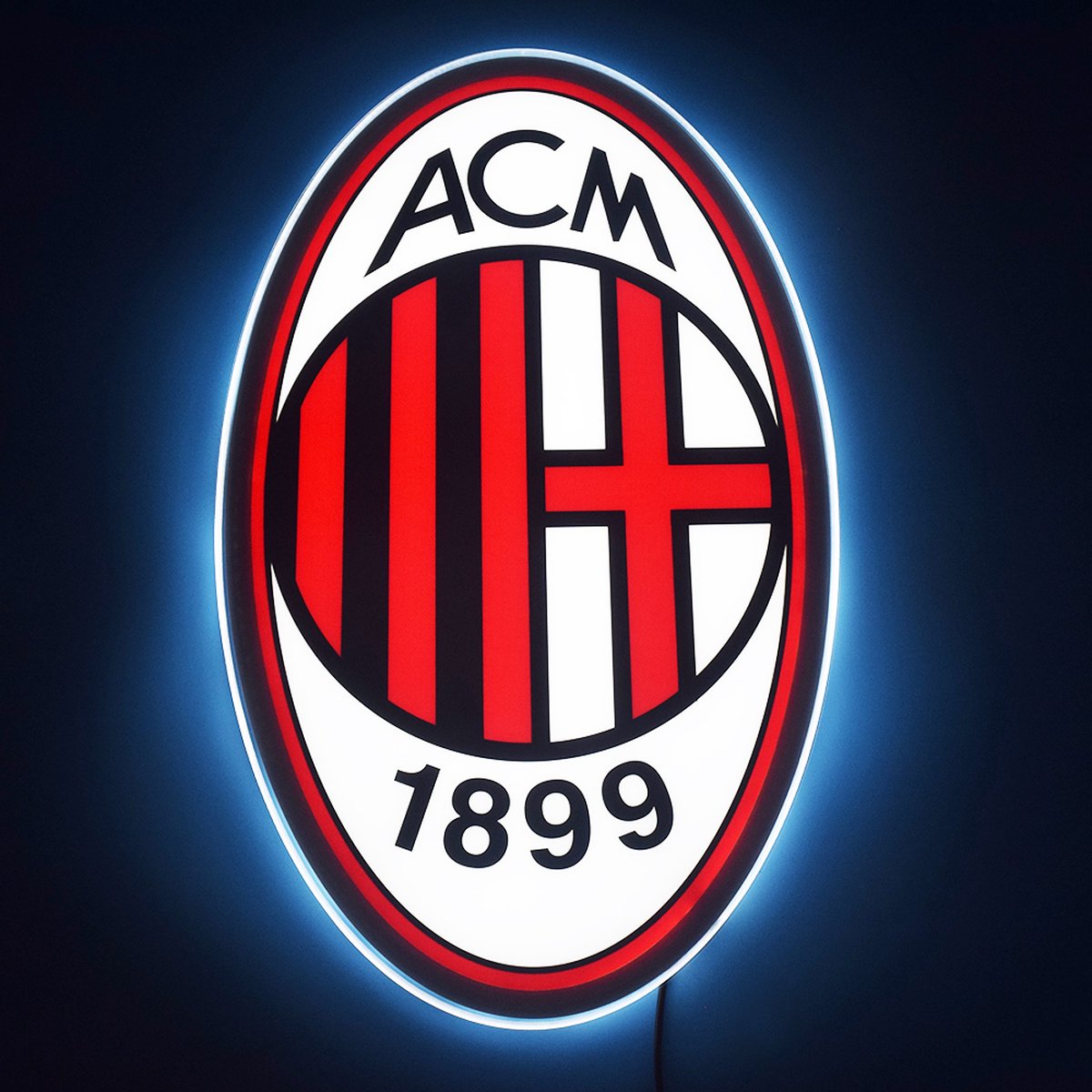 AC Milan led logo verlichting 51 cm