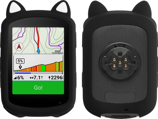 kwmobile hoesje geschikt voor Garmin Edge 840 / Edge 540 - Siliconen hoes voor fietsnavigatie - GPS beschermhoes - kwmobile