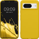 kwmobile telefoonhoesje geschikt voor Google Pixel 8 - Hoesje voor smartphone - Back cover in stralend geel