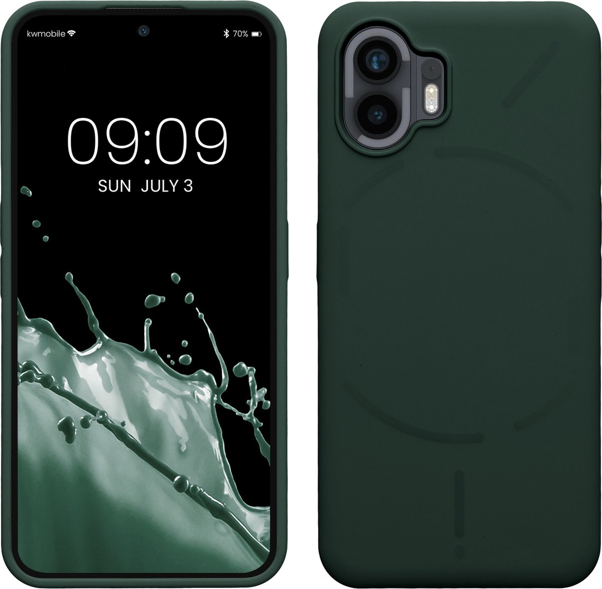 Kwmobile Housse Compatible Avec Oppo A74 (5G) / A54 (5G) Coque - Housse