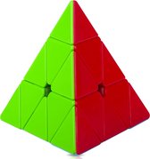 DiverseGoods Toverkubus Piramide Speed Cube - Stickerloze Pyraminx Magic Puzzel - Snelheidspuzzel Geschikt voor Kinderen en Volwassenen - Boeiende 3D-puzzelspellen