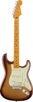 Fender American Ultra Stratocaster MN Mocha Burst - ST-Style elektrische gitaar