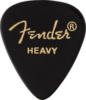 Fender - Celluloid - heavy plectrum - 12-pack