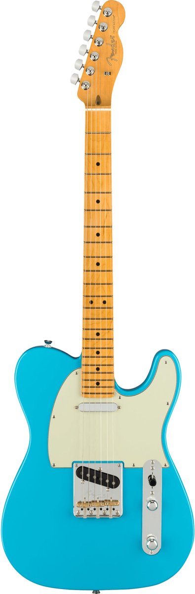 Fender American Professional II Tele MN (Miami Blue) - Elektrische gitaar