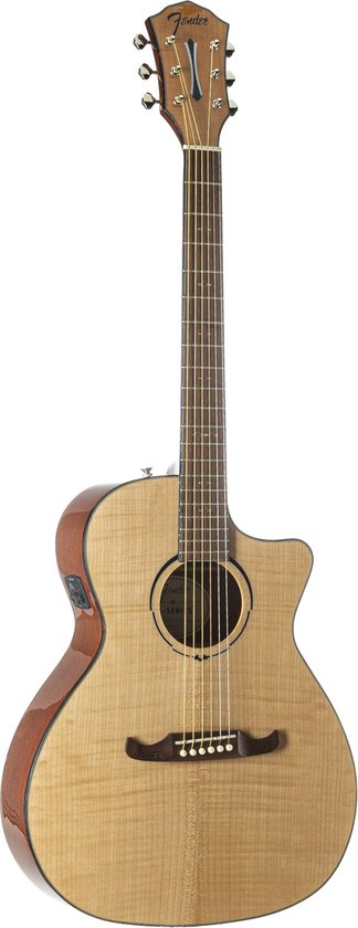 Fender FA-345CE Auditorium Natural - Akoestische gitaar | bol