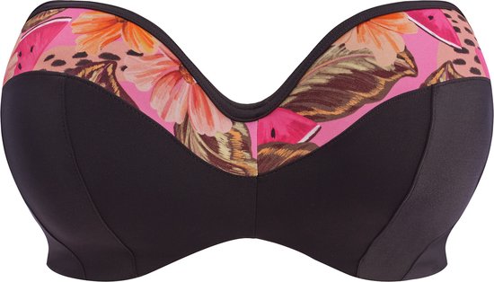 Elomi CABANA NIGHTS UW BANDEAU BIKINI TOP Dames Bikinitopje - Multi - Maat 95I