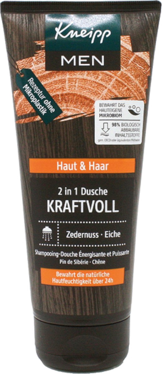 Goedkoopste Kneipp douchegel Men Powerfull 2in1 200ml