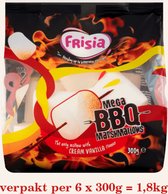 Mega BBQ Marshmallows Frisia 1,8kg - REUZE-maat barbecue marshmallows