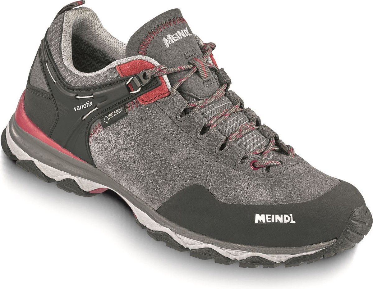 Meindl Ontario Lady Gtx Dames Lage Wandelschoen Granit/ 5/38 Brombeer