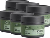 Derma Eco Man - Mud Wax - 6 x 75 ML - Sterke fixatie - Natuurlijke glans - Hypoallergeen