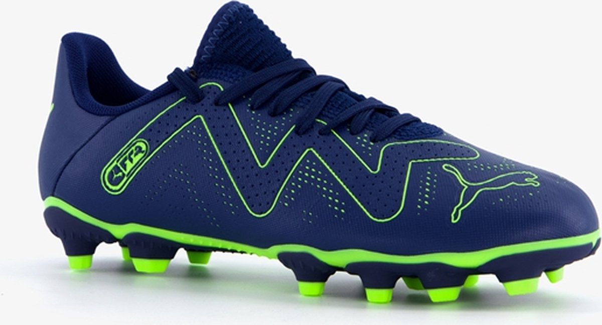 PUMA FUTURE PLAY FG/AG Heren Sportschoenen - Blauw/Groen - Maat 42