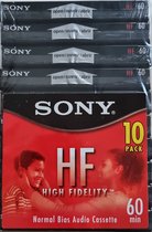 10-pack Sony HF60 Cassettebandjes