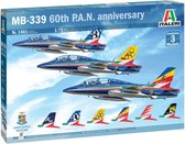 1:72 Italeri 1461 MB-339 60th P.A.N. anniversary - 3 Planes Plastic Modelbouwpakket