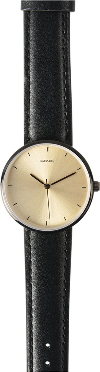 Karlsson Horloge Finesse - Goud - Ø3,2cm - Scandinavisch,Modern