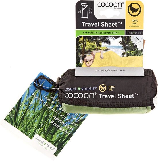 Cocoon Insect Shield TravelSheet silk vine van Cocoon — afbeelding 4