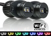 Ampoule LED RGB Angel Eyes Multicolore 40 Watt pour BMW E90, E91 avec Xénon original d'usine