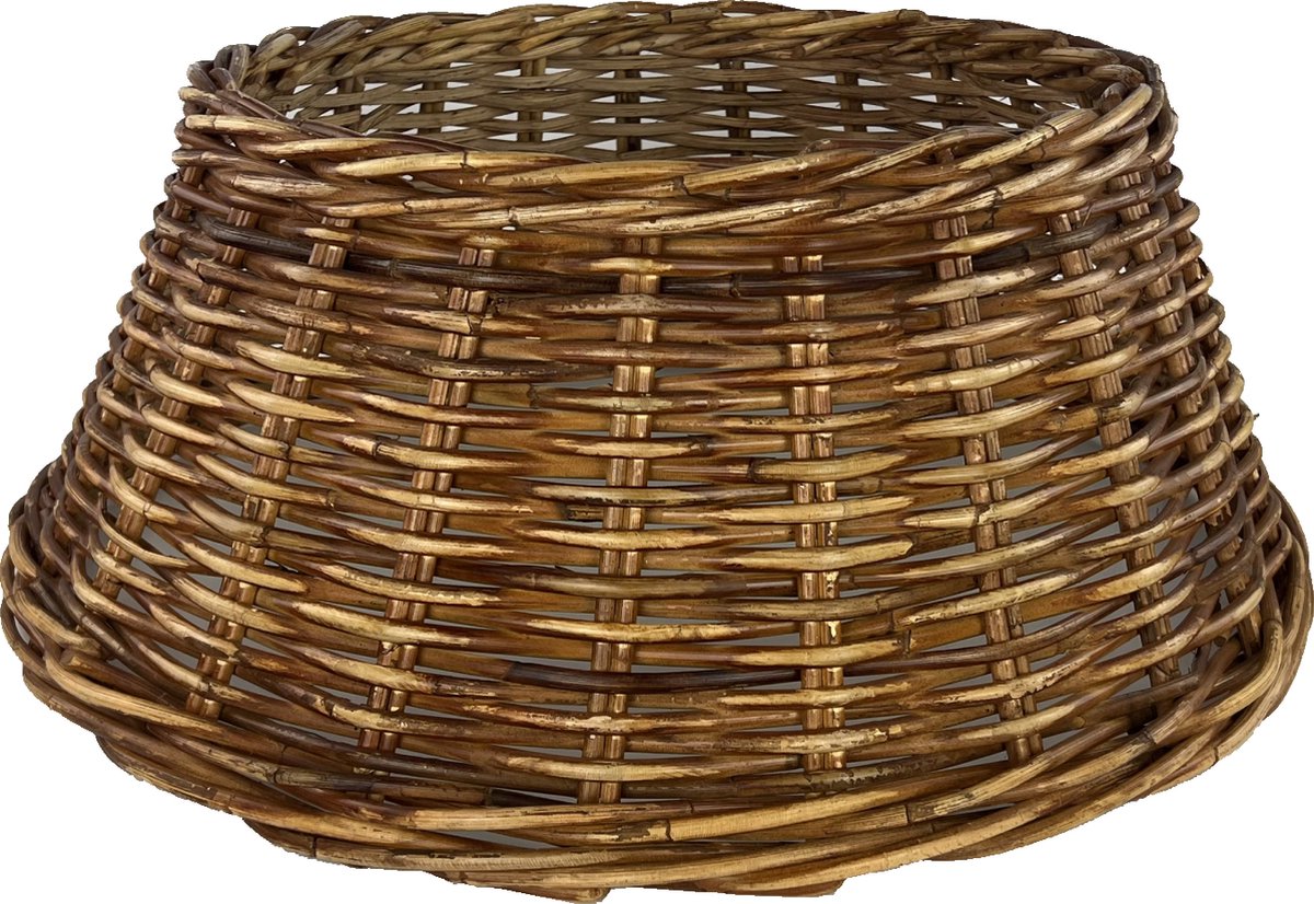 Rotan kerstboommand ø 65 x 26 cm Kerstboomhuls Kerstboomvoet