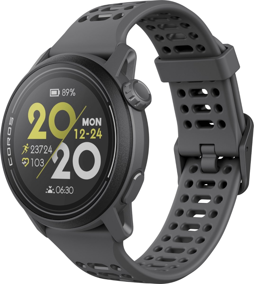 Coros PACE 3 Multisport GPS Horloge Zwart Silicoon - afbeelding 2