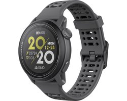 Coros PACE 3 Zwart Silicone Multisport horloge 42mm