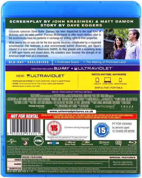 Promised Land [Blu-Ray]